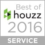Winner of Best of Houzz 2016 - Service