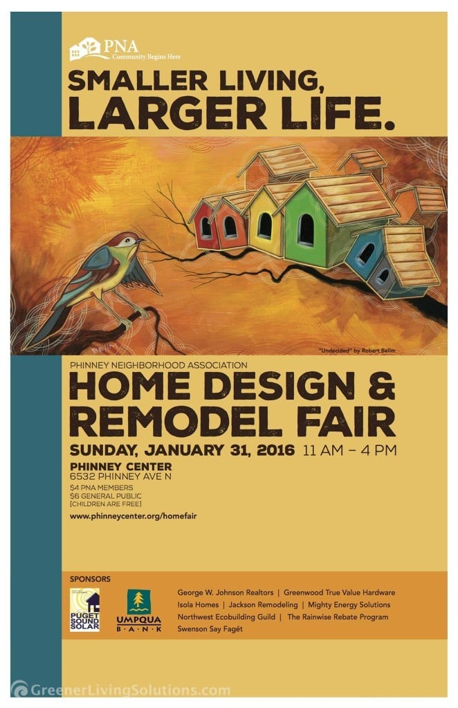 2016 Phinney Home Design & Remodel Fair poster 